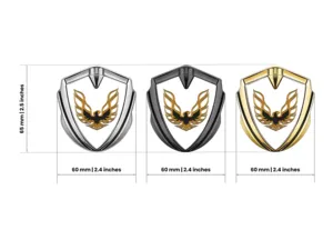 Pontiac Emblema Metal Insignia Mínimo Aspecto Universal Forma